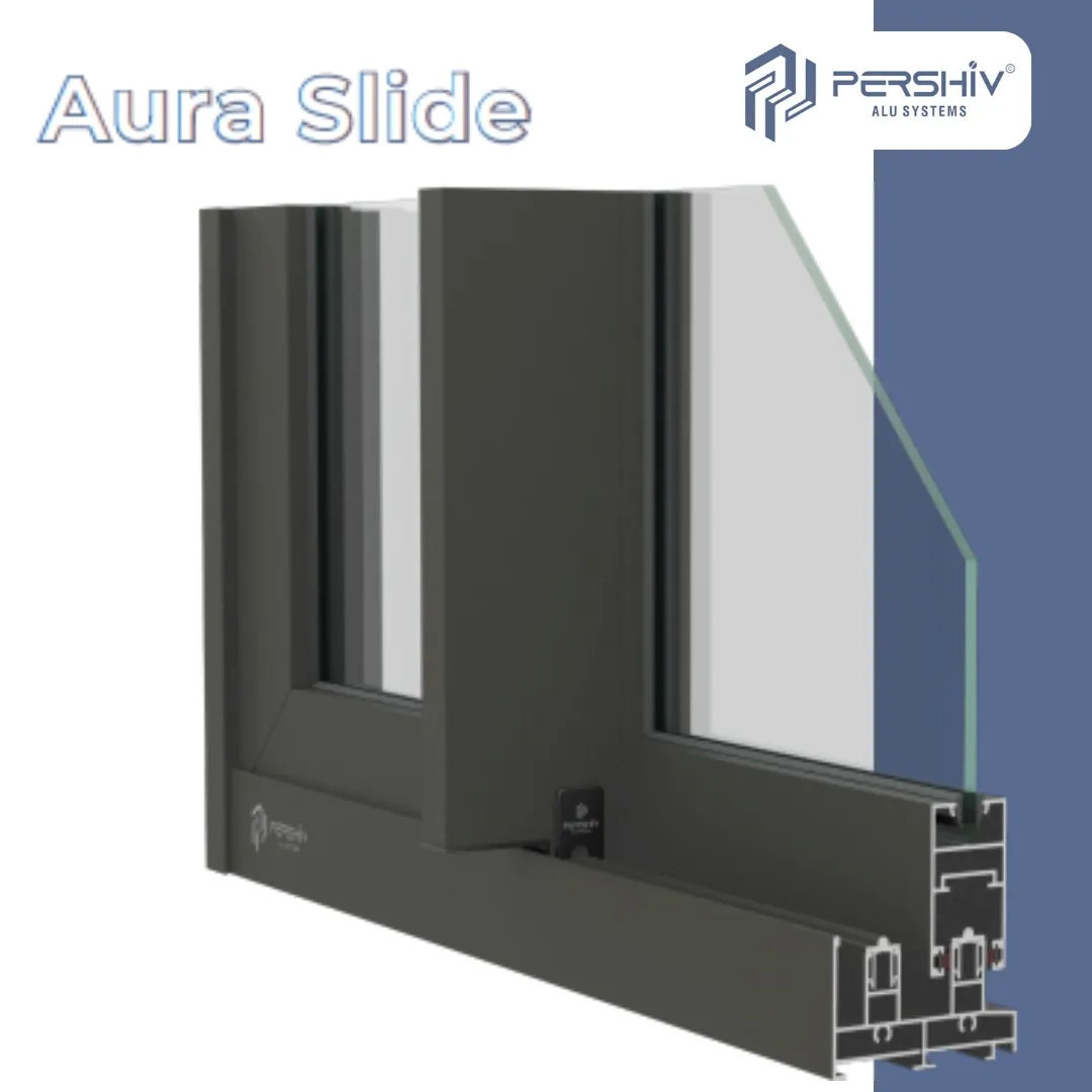 Aura Slide Aluminium Window image